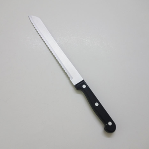 Cuchillo de cocina DFB817 con hoja fija dentada para cortar pan, jamón y pasteles. - Product Image 2