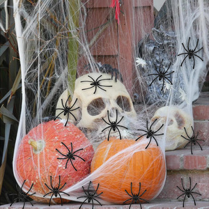 Ragni fosforescenti all'ingrosso per Halloween, decorazioni di ragno spaventoso per interni, esterni, giardino, parete, casa, portico - Product Image 5