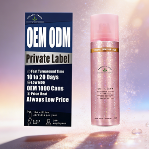 Spray Fijador de Maquillaje Brillante, Resistente al Agua, de Larga Duración, Resistente al Sudor, Spray de Acabado Brillante para Rostro y Cuerpo para Uso Profesional - Product Image 1