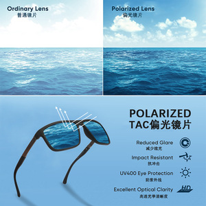 Gafas de Sol Deportivas Matlrxs Polarizadas UV400 con Montura Completa para Ciclismo y Running, Resistentes al Viento P1834 - Product Image 2