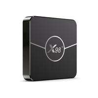 Dispositivo Multimedia Android 11.0 X98 Plus Amlogic S905W2 Compatible con WiFi 2.4G/5G, Ethernet 100M, BT, Salida 4K UHD, H.265 HEVC