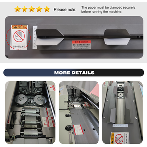 Máquina Automática <span class=keywords><strong>de</strong></span> Encuadernación con Pegamento, Máquina <span class=keywords><strong>de</strong></span> Encuadernación <span class=keywords><strong>de</strong></span> Libros <span class=keywords><strong>de</strong></span> Tapa Dura A4, Máquina Grapadora <span class=keywords><strong>de</strong></span> Encuadernación <span class=keywords><strong>de</strong></span> Libros - Product Image 6