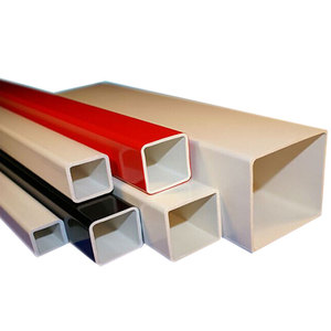 Personalizado de extrusión de plástico <span class=keywords><strong>tubo</strong></span> de <span class=keywords><strong>PVC</strong></span> ABS PP <span class=keywords><strong>tubo</strong></span> cuadrado <span class=keywords><strong>tubo</strong></span> de plástico - Product Image 1