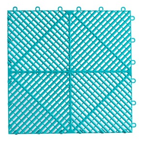 Dalles de <span class=keywords><strong>sol</strong></span> modulaires en plastique PP pour garage, haute résistance, antidérapantes, ventilées, à clipser, écologiques, design graphique moderne pour intérieur - Product Image 1