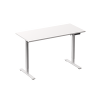 Bureaux de travail ergonomiques réglables en hauteur NBHY à prix d'usine pour espaces commerciaux et bureaux, table élévatrice à moteur unique