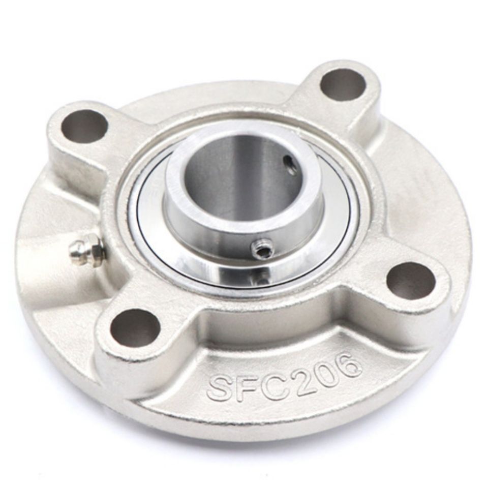 Stainless Steel Round Flange Bearing SUCFC SUCF SSUCF FC208 UCFC 208 ...