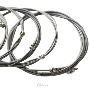 Nguồn Nhà Máy Tùy Chỉnh 30/125 Hexangular Lõi Thép Điện Bass Guitar Strings 6 Chuỗi Bộ - Product Image 2