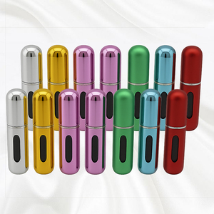 Meilleures ventes de distributeur de parfum en métal de 5 ml avec système d'injection au fond, mini vaporisateur d'atomiseur en aluminium rechargeable - Product Image 5