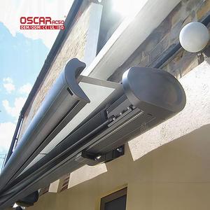 <span class=keywords><strong>Toldo</strong></span> de alta resistencia retráctil <span class=keywords><strong>motorizado</strong></span> <span class=keywords><strong>4</strong></span>*3M marco de aluminio Pc vela Control remoto Patio jardín balcón Cassette <span class=keywords><strong>toldo</strong></span> - Product Image 1