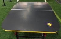 Table de football pliable d'extérieur Direct Deal C-TOP ZT-S0L en matériau SMC, étanche et mobile pour l'entraînement
