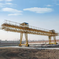 Nouvelle grue portique de type treillis 2026, 3-32T, grue portique extérieure résistante au vent, levage par palan électrique
