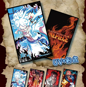 Cartes de collection <span class=keywords><strong>DUOMI</strong></span> VOL.3 ONE PIECED, anime Nami Luffy, ensemble de papier coloré, cartes de jeu de table rares, planches d'art, cadeaux pour enfants, jouets - Product Image 6