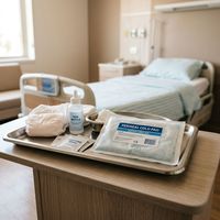 Compresse froide instantanée périnéale en non-tissé doux de qualité supérieure, absorbant le lochia, classe I