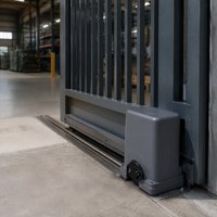 Motor Eléctrico Inalámbrico para Puerta Corredera con Protección UV, 24VDC, Protección IP55, Capacidad de 400 kg, Uso Interior y Exterior