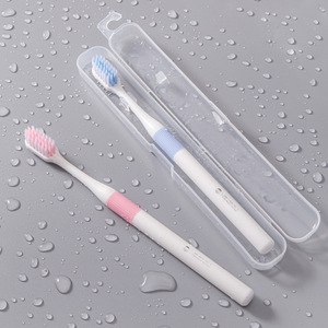 Haoniu Travel <b>Toothbrush</b> Soft Bristles Adult Manual Portable <b>Case</b> Included - Product Image 2