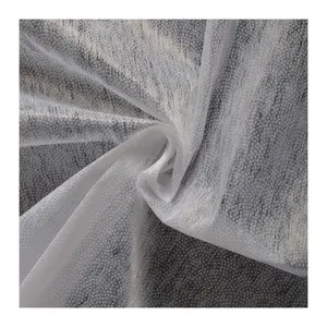 Factory Supplier 100% Polyester Garments Clothes Adhesive Single Dot Non Woven 25 Gsm Interlining