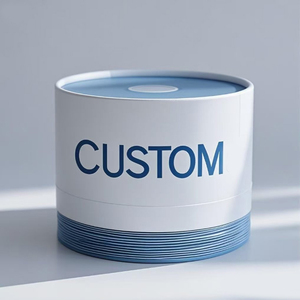 Custom Logo Printed <b>Round</b> Paper <b>Box</b> Matte Cylinder Packaging for Cosmetic <b>Gift</b> Sets Personal Care - Product Image 1