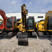 Mini-excavatrice d'occasion CAT308E2, 95% neuve, mini-excavatrice de 8 tonnes, machine de terrassement d'occasion, mini-excavatrice Cat308e2 d'occasion
