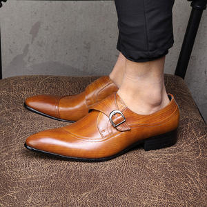 Zapatos Oxford de Diseño Ligeros e Impermeables para Hombre, de Cuero, con Hebilla Negra, para Oficina, Bodas, Fiestas y Uso Diario - Product Image 2