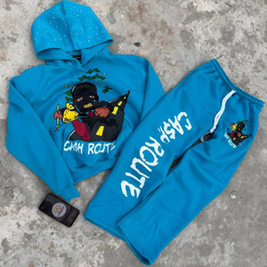 Sudadera con Capucha Personalizada para Hombre, Estilo Urbano, Ligera, de Poliéster/Algodón, Transpirable, de Secado Rápido, con Logotipo Personalizado en la Parte Delantera - Product Image 1
