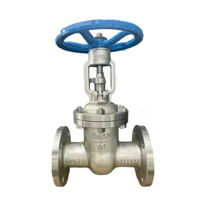 Vanne à opercule en acier inoxydable DN150 16P à double opercule, bride rigide, corps forgé, pour milieux oxygène, huile, azote, ammoniac, boue - Product Image 4