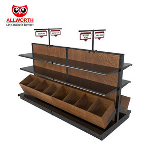 Slanke Ruimtebesparende Ontwerp Beugels Aan De Zijkant Voor Opknoping Kleding Display Kubus Gondel Plank - Product Image 2