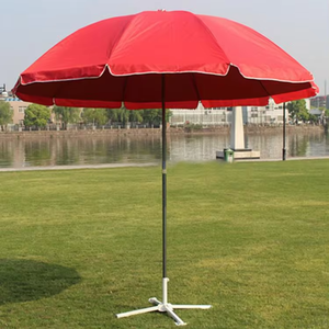 A buon mercato all'ingrosso portatile all'aperto spiaggia ombrellone poliestere ombrelloni con protezione Uv - Product Image 1