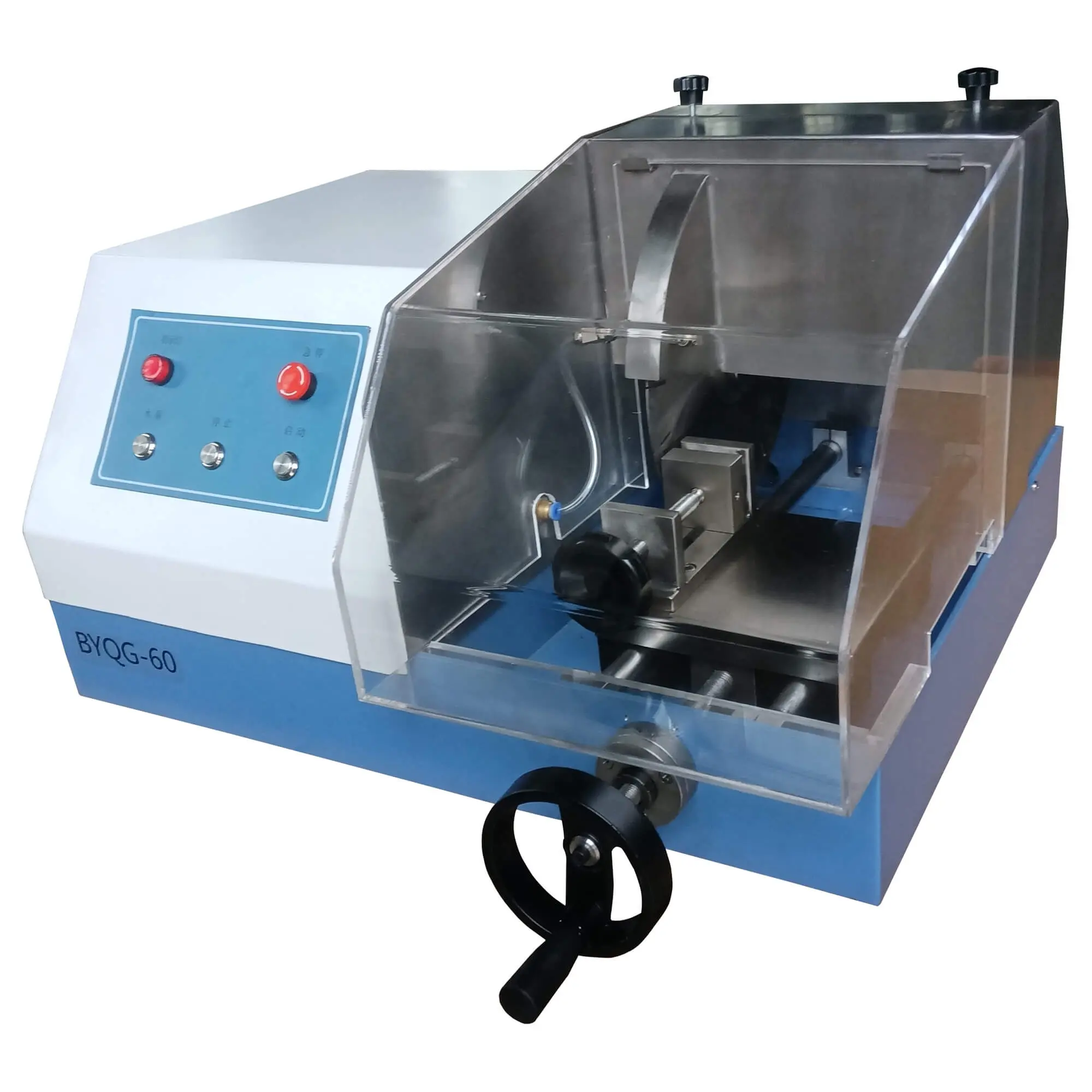 BYQG-60 lithofacies máy cắt cho metallographic Mẫu kim loại mẫu mỏng phần thiết bị