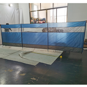 Ngoài trời cắm trại vườn bãi biển riêng tư cắm trại vườn 4 bằng gỗ cực 3 phần riêng tư Sun Shade chắn gió gió phá vỡ sàng lọc - Product Image 1