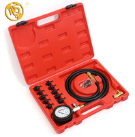 Testeur de pression d'huile moteur universel, testeur de compression, outils de diagnostic pour véhicules, kit d'outils de réparation automobile professionnels
