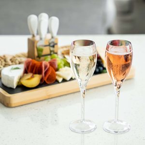 <strong>Wholesale</strong> Customized Clear Plastic <strong>Champagne</strong> <strong>Flutes</strong> Insanely Durable and Versatile Plastic <strong>Champagne</strong> Glasses - Product Image 2
