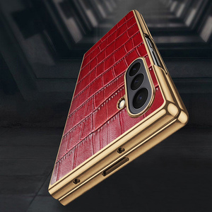 <span class=keywords><strong>เคส</strong></span>โทรศัพท์มือถือหนัง<span class=keywords><strong>แท้</strong></span>สำหรับ <span class=keywords><strong>Samsung</strong></span> <span class=keywords><strong>Z</strong></span> <span class=keywords><strong>Fold</strong></span> 7 6 5 4 <span class=keywords><strong>3</strong></span><span class=keywords><strong>เคส</strong></span>โทรศัพท์ชุบไฟฟ้า - Product Image 4