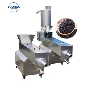 Auto water cleaned black sesame seed machine destone machine for sesame seeds