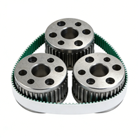 Timing Pulley GT2 32T Timing Pulley 56 Ukuran Lubang 32 Gigi Pulley untuk Set Pulley Sabuk Timing 6mm