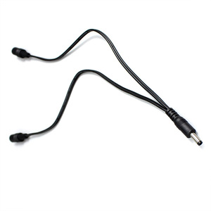 Aangepaste Dc Power Splitter Kabel 5.5X2.1Mm 1 Mannelijke Naar 2 Vrouwelijke Adapter | Led Strip Cctv Camera Verlengsnoer Connector - Product Image 2