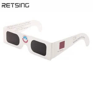 보호 눈 종이 일식 태양 안경 ISO 12312-2 인증 종이 일식 안경
