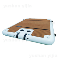 Plateforme flottante gonflable pour yacht DWF personnalisée, fournie par l'usine