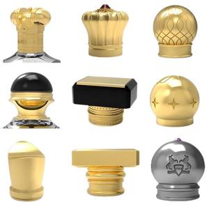 Nước Hoa Cap Nhà Sản Xuất Thiết Kế Miễn Phí Biểu Tượng Tùy Chỉnh 20Mm Trắng Đen Vàng Vòng Bóng Vương Miện Fea15 Nước Hoa Chai Nắp Cap - Product Image 5