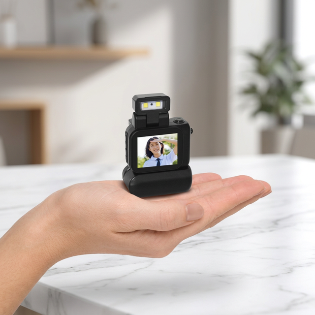 Mini Action   Children Camera CMOS Sensor Built-in Flash 1080P HD Video Recorder Waterproof Photo LCD Screen