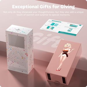 Support de boîte <span class=keywords><strong>à</strong></span> <span class=keywords><strong>mouchoirs</strong></span> en plastique créatif avec cadre photo LED Glam Design Distributeur pratique  Usine brevetée en gros - Product Image 3
