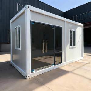 كابينة فولاذية حديثة قابلة للنقل بطول 40 قدمًا، منزل حاويات مسبق الصنع قابل للفصل بطول 20 قدمًا للاستخدام كمتجر أو كشك أو مرحاض - Product Image 4