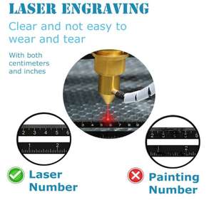 Règle à multiples angles pliable de haute qualité, 6 positions, en aluminium, outils de mesure, localisateur d'ouverture de carreaux en céramique, localisateur de trous de carreaux - Product Image 4