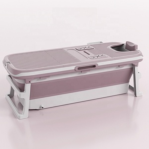 2023 Hot Sale New Design Large 150CM <strong>Portable</strong> Foldable <strong>Bathtub</strong> for Adults Plastic Drop Shipping Folding <strong>Bathtub</strong> - Product Image 5
