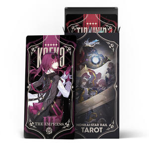 Zhong Li Star Rail Demon Slayer Kimetsu no yaiba Clow Card Cosplay Prop Play Cards Magic <span class=keywords><strong>Tarot</strong></span> Cards Clow Game Cosplay Props - Product Image 3