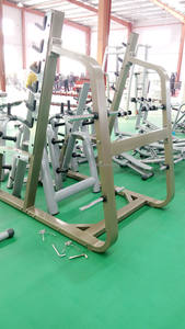 แร็คสควอทแบบมืออาชีพ รับน้ำหนักได้ <span class=keywords><strong>160</strong></span> กก. พร้อมที่วางบาร์หลายชั้น สำหรับการฝึกความแข็งแรงในยิม - Product Image 3