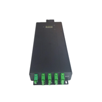 Mini amplificateur optique EDFA 1550nm 4 ports 23dBm WDM à fibre dopée à l'érbium pour FTTH GPON