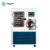Beste kwaliteit kleine vriesdroogmachine voor thuisgebruik voor fruit, snoep, groenten, mini-capaciteit lyofilisator voor voedsel