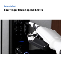 Mano Robótica Humanoide con Cinco Dedos, Agarre Flexible Mejorado, Múltiples Acciones, Mano Robótica Inteligente