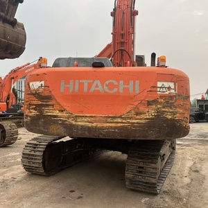 Excavatrice Hitachi d'occasion, équipement de construction lourd, couleur orange, type sur chenilles - Product Image 1