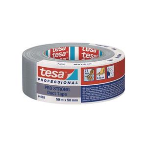 Tesa Ruban adhésif en tissu PRO-STRONG 74662 argent longueur 50 m largeur 50 mm - Product Image 1